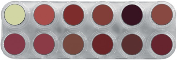Grimas Lipstick Pure LB Palette - 12 x 2,5ml