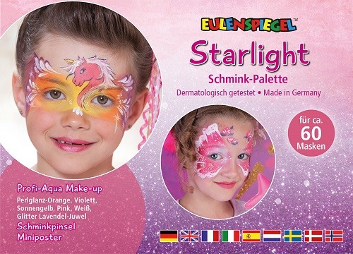 Eulenspiegel Schmink-Palette Starlight