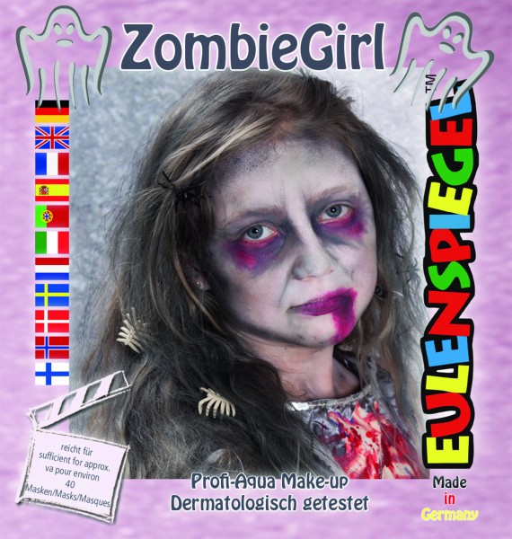 Eulenspiegel Motiv-Set ZombieGirl