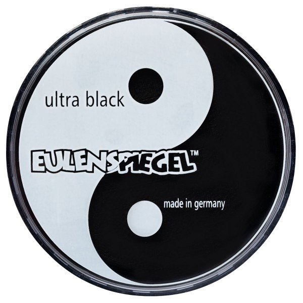 20 ml Profi Aqua Make Up Ultra Black Eulenspiegel