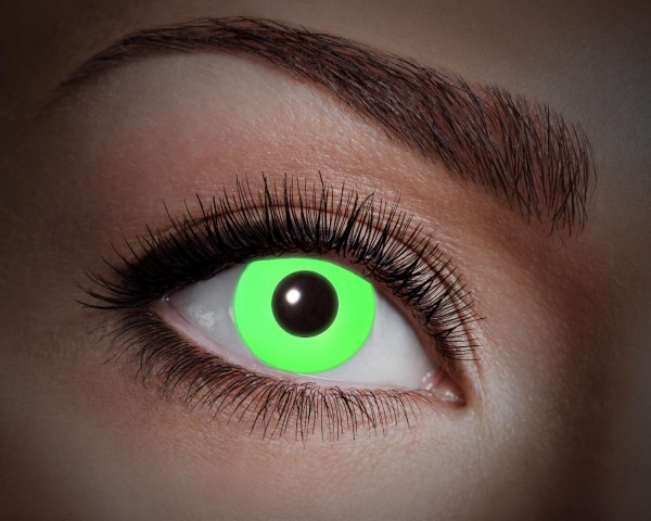 Eyecatcher UV Flash 1 Monatslinsen Flash green