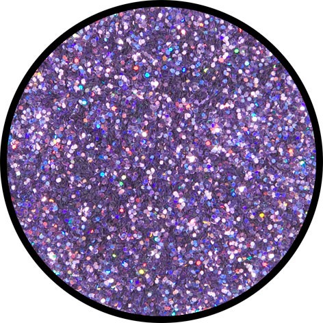 6 g Holographischer Streu Glitzer Lavendel Juwel