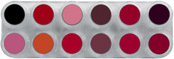 Grimas Lipstick Pure LF Palette - 12 x 2,5ml