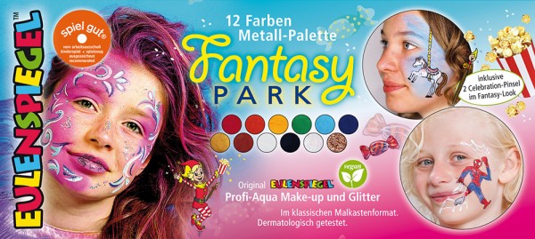 Eulenspiegel 10 Farben Metall Palette Fantasy Park